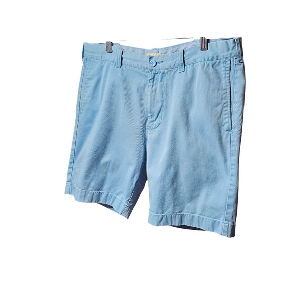 J. Crew Mens Light Blue Cotton Casual Chino Shorts Size 34 - Picture 1 of 6